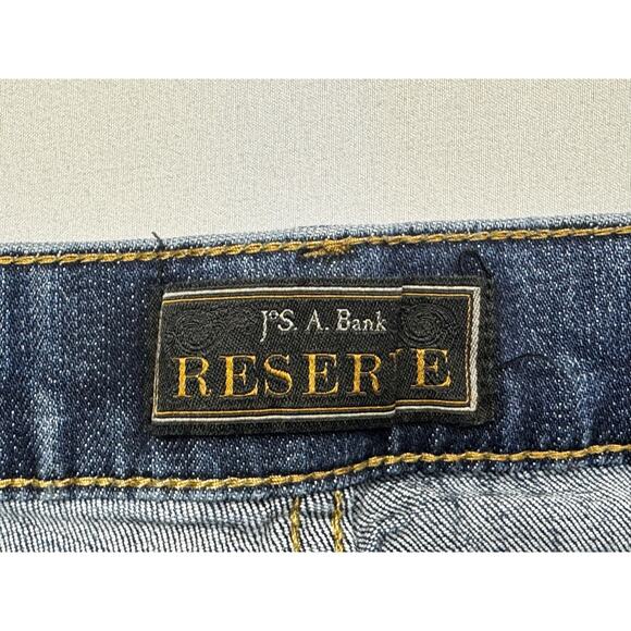 Jos A. Bank Reserve Men's Traditional Fit Straight Jeans - Size 40x30 (41x30) - Picture 4 of 5